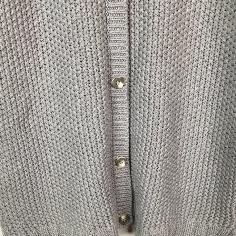 Cynthia Rowley Chunk Knit Button Back Sweater - Picture 10 of 11
